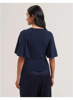 Ted Baker Flute Sleeve Knitted Top  - Image 2