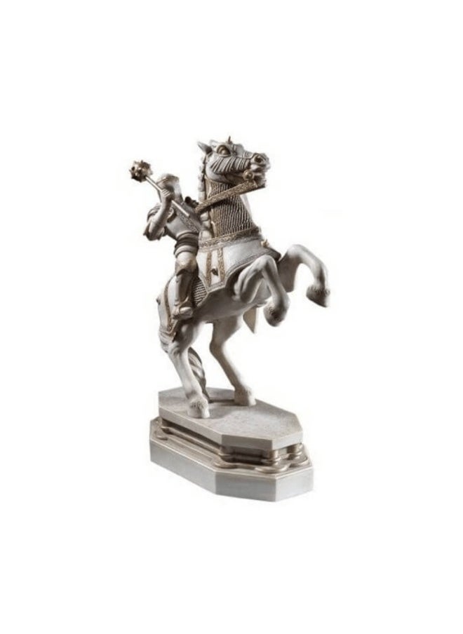 THREEZERO Harry Potter Wizard Chess Knight Bookend - White By The Noble Collection 