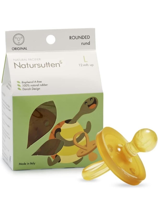 Natursutten Natursutten LARGE 12 months Up, BPA-Free Natural Rubber Pacifier  - Image 1
