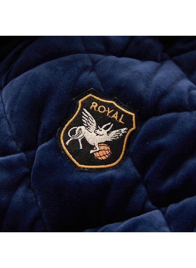 Fenton Men'S Three-Layer Thickened Coral Fleece Pajamas Set Autumn And Winter Men'S Plush Flannel Home Service Suit - Image 4