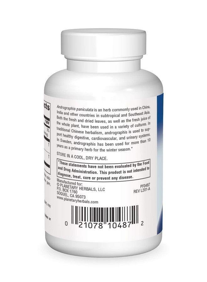 Planetary Herbals Full Spectrum Andrographis 400mg - Ayurvedic Herb - 60 Tablets - Image 2