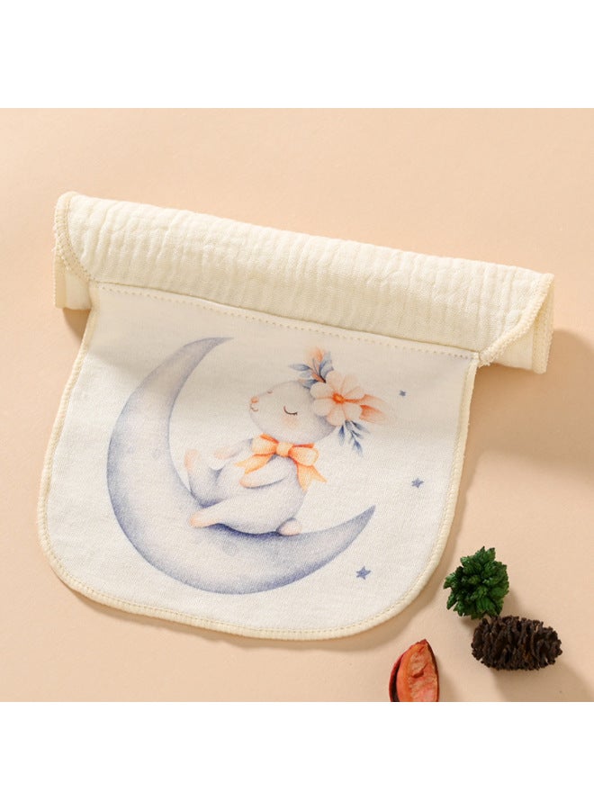 Baby Sweat-absorbing Towel, All-cotton, Soft And Breathable, Spring And Summer Kindergarten Sweat Towel, Infant Class A All-cotton Pad Sling
