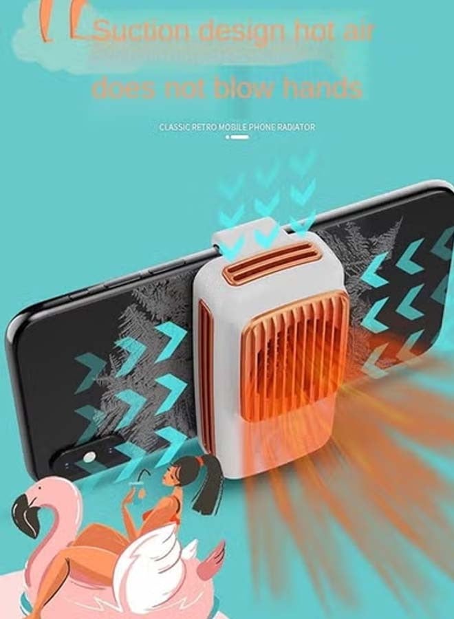 Oregon The new DL03 mobile phone radiator semiconductor cooling cooling anchor jittering the same models of mobile phone air conditioning Product colour: DL03 semiconductor radiator (white) - Image 4