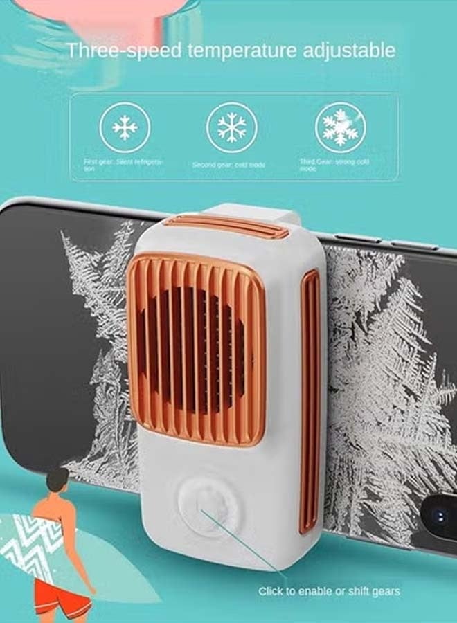 Oregon The new DL03 mobile phone radiator semiconductor cooling cooling anchor jittering the same models of mobile phone air conditioning Product colour: DL03 semiconductor radiator (white) - Image 5