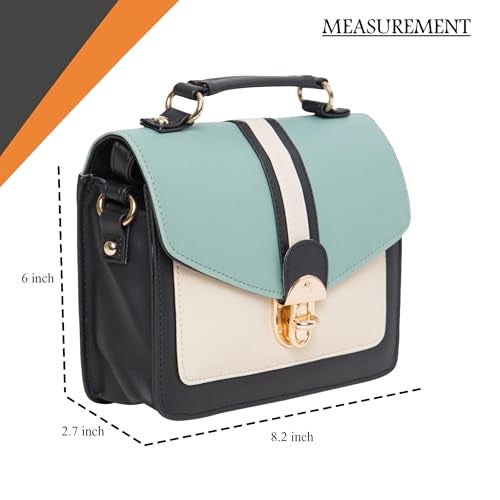 ADISA Women's Sling Bag (Green) - Image 2