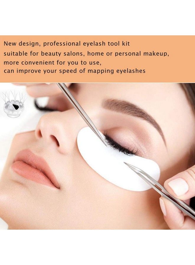 Etercycle 200 Pack Smart Glue Cups Lash Glue Holder Fan Cup For Eyelashes Extensionquick Blossom Cup Lash Organizer Supplies Tools - Image 5