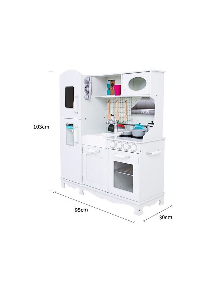 JSAITOYS High-End Children's Simulation Kitchen To Exercise Hands-On Ability  - Image 2