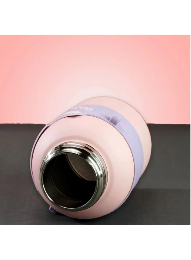 ليتل سربرايز بوكس Little Surprise Box, Pink Game Theme Stainless Steel Kids Water Bottle, 550ml