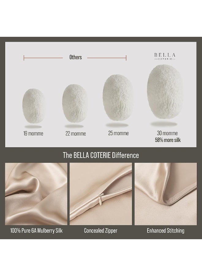 BC BELLA COTERIE Luxury Silk Pillowcase for Hair and Skin  - Image 3