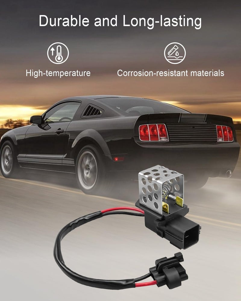 ULZOZN Engine Cooling Fan Resistor for Ford Mustang - Image 2