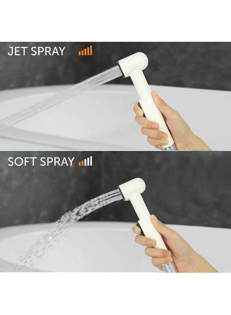 Sweet seven رأس شطاف بخاخ مرحاض مع تركيب على الحائط - مقاوم للصدأ، بلاستيك ABS، فولاذ مقاوم للصدأ ونحاس - Image 3