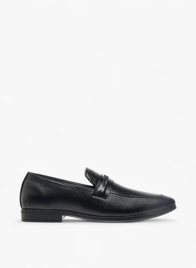 LBL by Shoexpress Men's Textured Slip-On Loafers