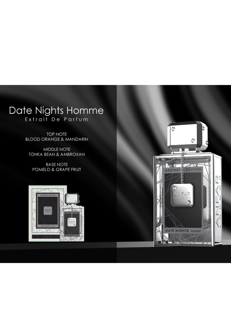 Anfar Aesthetic Edition Date Nights Homme 100 ml Extrait de Parfum.  - Image 3