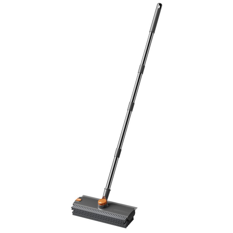 Multipurpose Cleaning Brush Head With Soft Hard Bristles Deep Gap Scrubber - Extendable Handle for Home Kitchen Bathroom - Image 2
