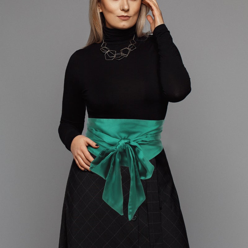 Women Cloth Waist Belt Lady Sash Wedding Corset Sash Belt for Dress Coat - Image 4