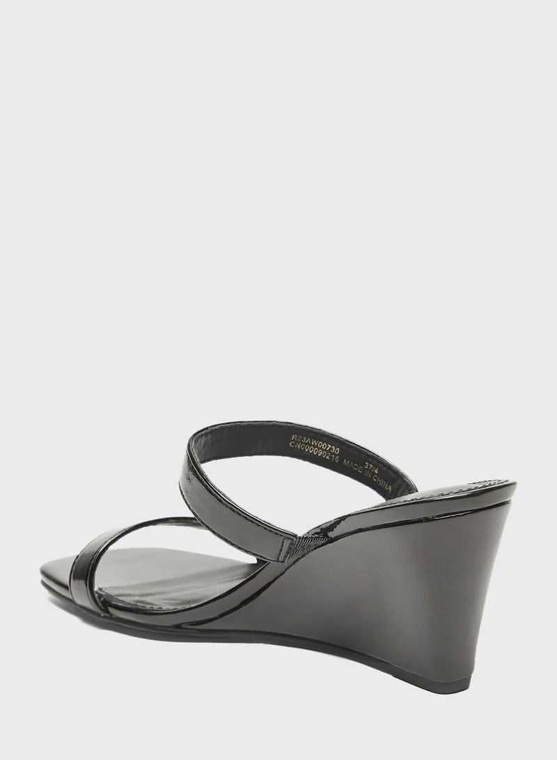 shoexpress Multi Strap Wedge Sandals