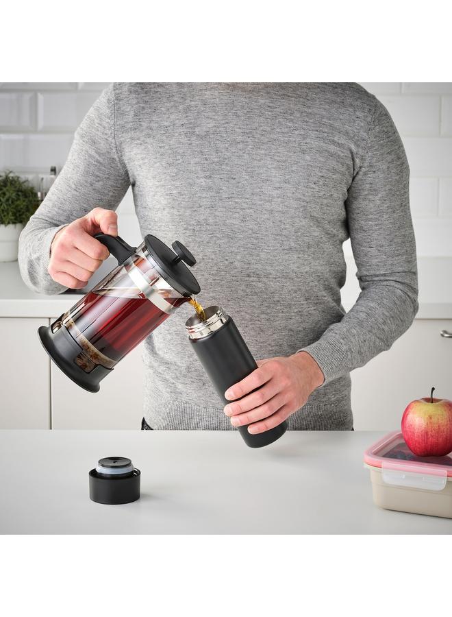 erorex Insulated Travel Mug, Black, 0.4 L - Image 3