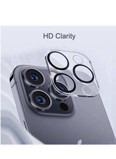 Ailun Ailun 3Pack Privacy Screen Protector for iPhone 15 Pro Max [6.7 inch]+3Pack Camera Lens Protector,Sensor Protection,Dynamic Island Compatible,Anti Spy Tempered Glass[9H Hardness]-HD[Black][6 Pack]  - Image 5