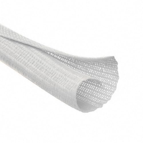 MGI SpeedWare Braided Split-Sleeve Wire Loom for High-Temperature Automotive Harness and Home Cable Management 10 feet (1/4") - Image 1