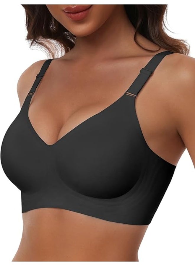 Womdee women's Ultimate Wireless Bra Full Coverage Bra - Image 1