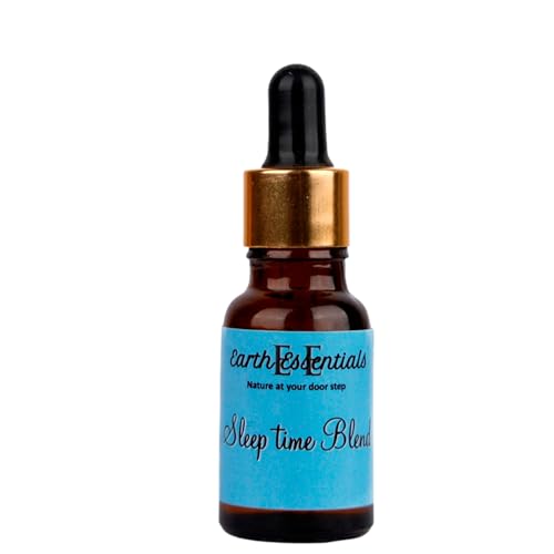 Earth Essentials Sleepy Oils Blend - 15ml | Sleep Essential Oil for Diffuser | Aromatherapy with Ylang-Ylang Vetiver Chamomile Lavender | Nighttime Relaxation Wellness Support - Image 1