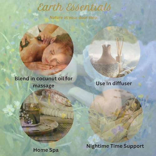 Earth Essentials Sleepy Oils Blend - 15ml | Sleep Essential Oil for Diffuser | Aromatherapy with Ylang-Ylang Vetiver Chamomile Lavender | Nighttime Relaxation Wellness Support - Image 5