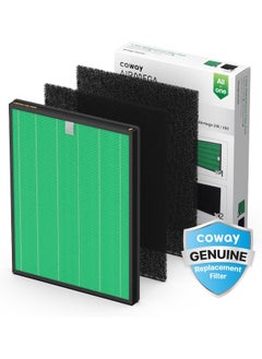 COWAY Coway Airmega 150 Air Purifier Replacement Filter Set, Green True HEPA and Active Carbon Filter  - Image 1