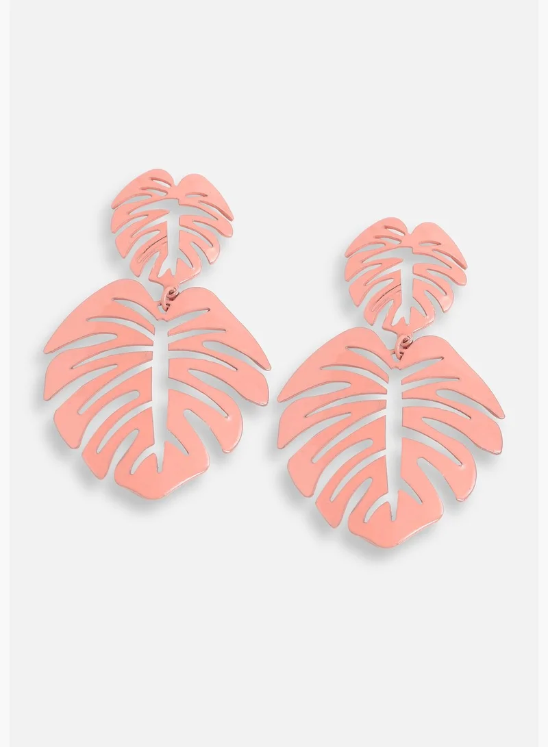 SOHI Gold Plated Designer Party Drop Earring For Women