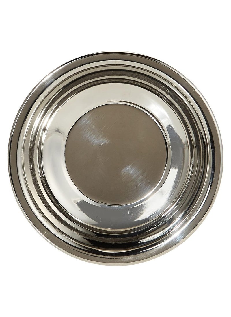 RAJ Raj Stainless Steel Heavy Mixing Bowl Silver RHB008 Serving Bowl Baking & Marinating Bowl-17CM  - Image 3