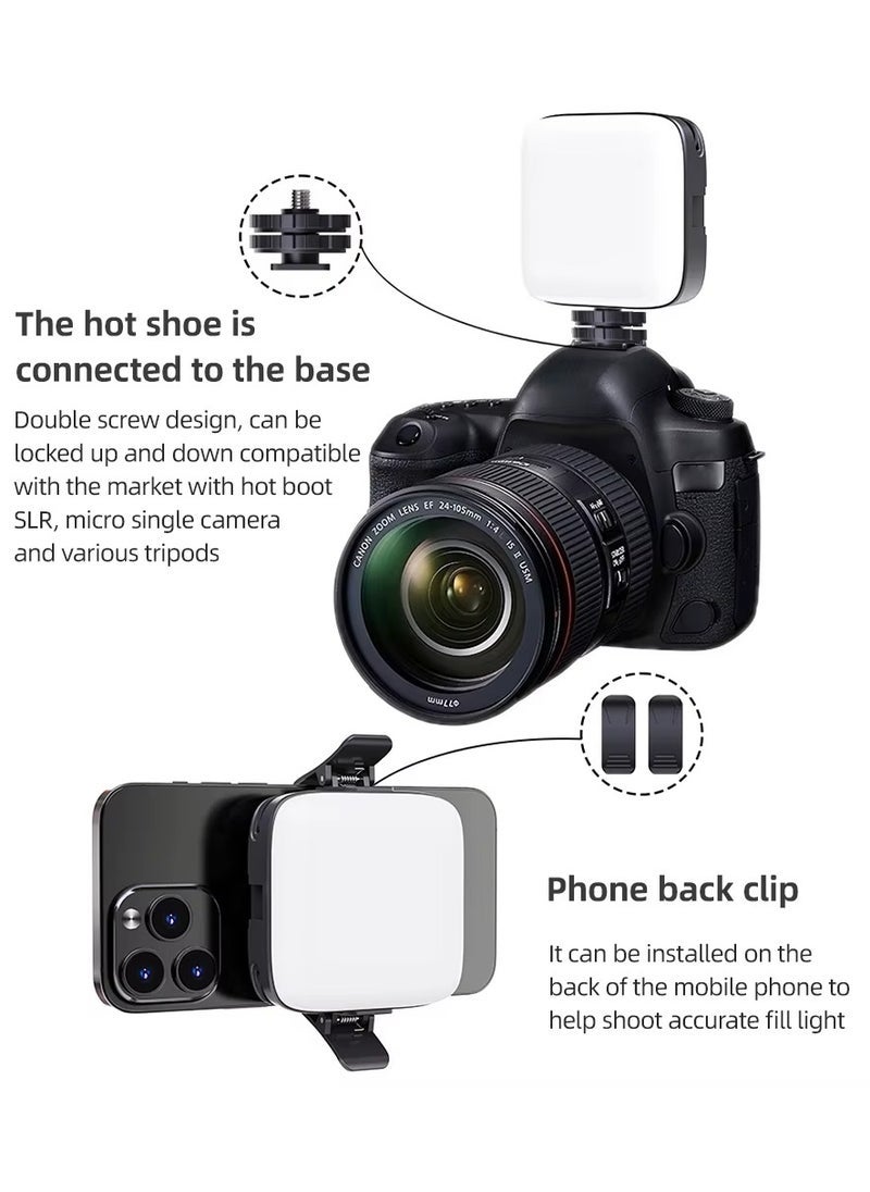 ELTRAZONE M11 Portable LED Video Lamp – 4.5W Pocket Clip-On Vlog Light with Rechargeable 2000mAh Battery – Compact, Lightweight & Adjustable Brightness – Perfect for Mobile Filming, Streaming, Photography & Video Calls - Image 5