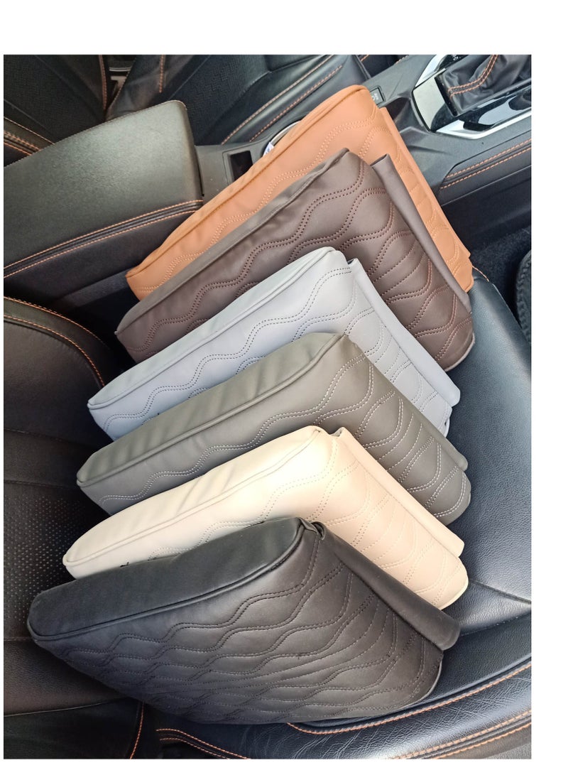 عسافكو  وسادة حماية مسند الذراع من الجلد والإسفنج من عسافكو مع زيادة الارتفاع - Image 2