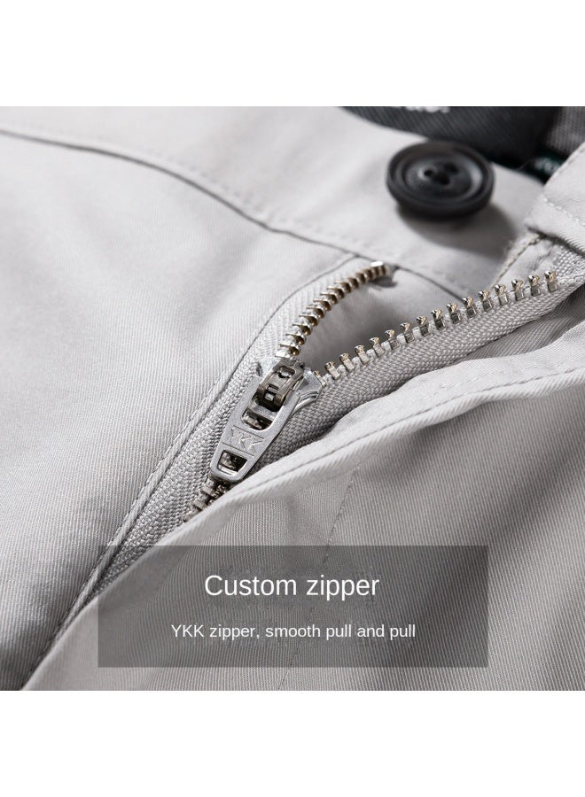 Septwolves Cool And Breathable】25 Summer New Business Casual Pants Lightweight And Breathable Versatile Straight Leg Trousers - Image 4