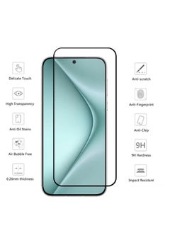 Youque For HUAWEI Pura 70 Screen Protector Tempered Glass Full Coverage HD Anti-Scratch Bubble-Free Tempered Film with Lens Protector 3 Pack  - Image 2