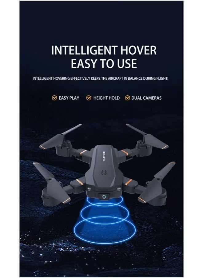 4K G3 PRO Camera Drone with Dual Cameras & Double Batteries | HD Aerial Photography Drone with Long Flight Time | Smart GPS, Foldable Design, Stable Flight | Ideal for Beginners & Advanced Users