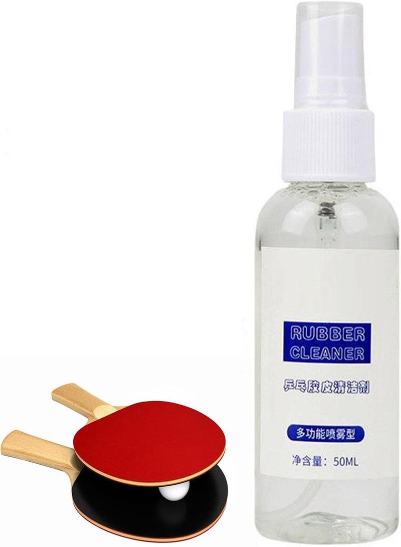 GGOOT Ping-pong Paddle Cleaner Spray | 50ml Table Tennis Racket Care Spray | Ping-Pong Paddle Rubber Cleaner Accessories, Table Tennis Racket For Professional Spins - Image 1