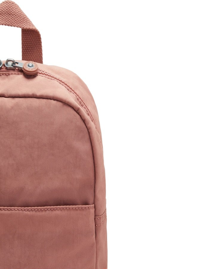 KIPLING KIPLING حقيبة ظهر نسائية من كيبلينج طراز فيريس، مزودة بأحزمة كتف مبطنة قابلة للتعديل، وسلسلة مفاتيح على شكل قرد، ومنظم للملحقات، وحقيبة من النايلون. - Image 5