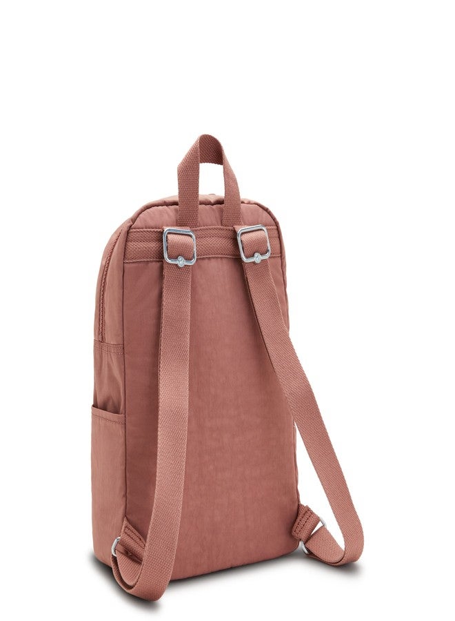 KIPLING KIPLING حقيبة ظهر نسائية من كيبلينج طراز فيريس، مزودة بأحزمة كتف مبطنة قابلة للتعديل، وسلسلة مفاتيح على شكل قرد، ومنظم للملحقات، وحقيبة من النايلون. - Image 2