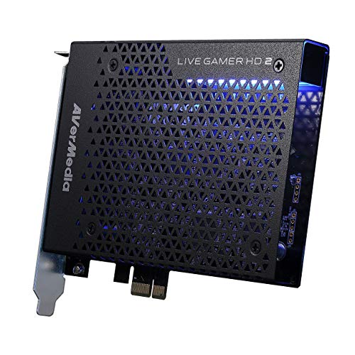 AVerMedia Live Gamer HD 2 PCIe Internal Game Capture Card HDMI and 35 mm PassThrough Ultra Low Latency1080p60 Uncompressed Streaming Technology for PS4 Xbox Switch Live Gamer GC570 - Image 1