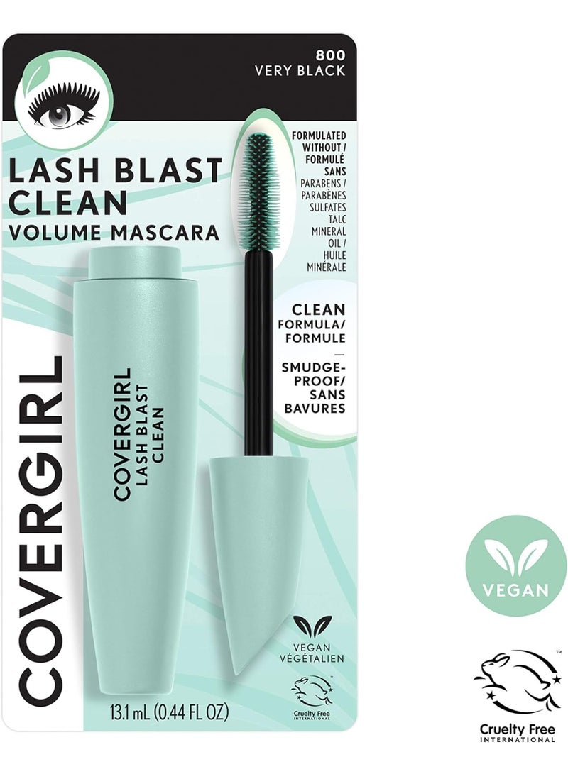 COVERGIRL Lash Blast Clean Volume Mascara, Very Black, 0.44 Fl Oz, Pack of 1 - Image 5