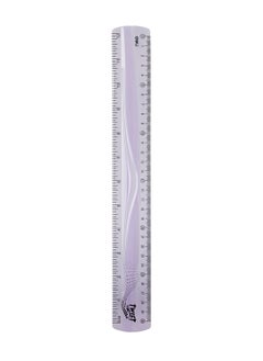 Deli Deli EH21 Ultra Flexible Ruler, 30cm (12 Inch) Pink/Blue/Purple – Ideal for School and Creative Projects  - Image 3