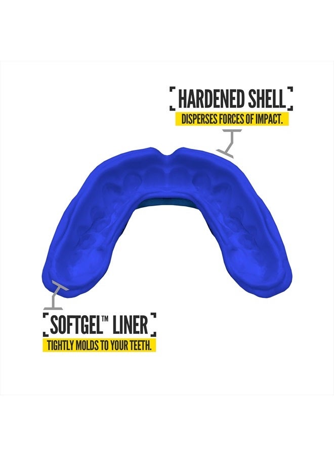 NXT NXTRND 2 Pack Nxtrnd Rush Mouth Guard for Boxing and Other Sports (Blue) - Image 3