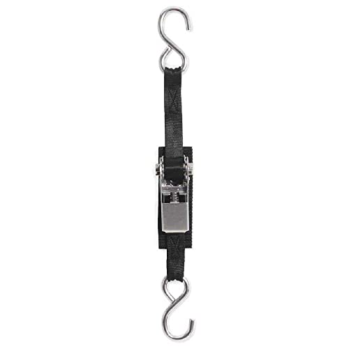 BoatBuckle Stainless Steel Ratchet Gunwale Tie-Down, 1-Inch x 18-Feet - Image 3