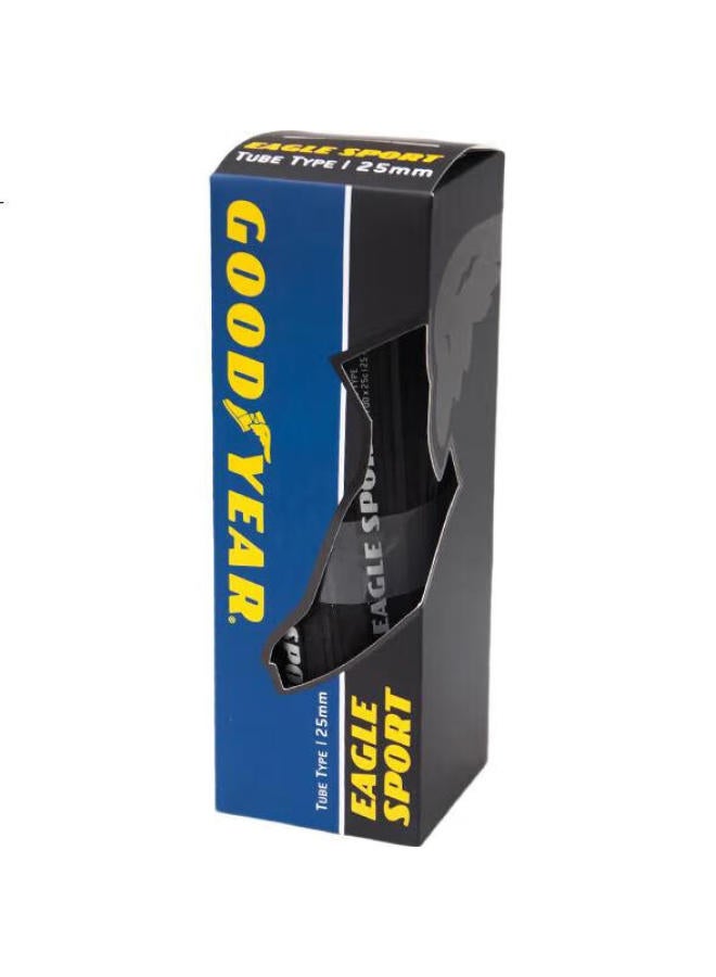 Eagle Sport 700X28 Road Bike Tire, Puncture Resistant Open Tread, Black