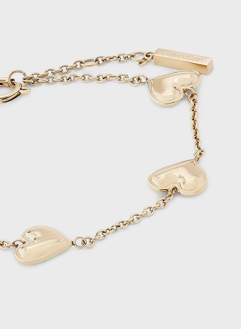 CALVIN KLEIN Ionic Gold Plated Steel Bracelet