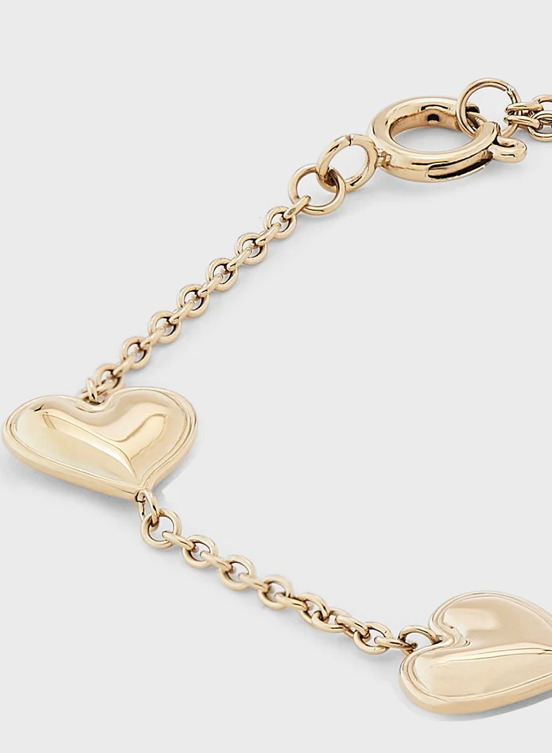 CALVIN KLEIN Ionic Gold Plated Steel Bracelet