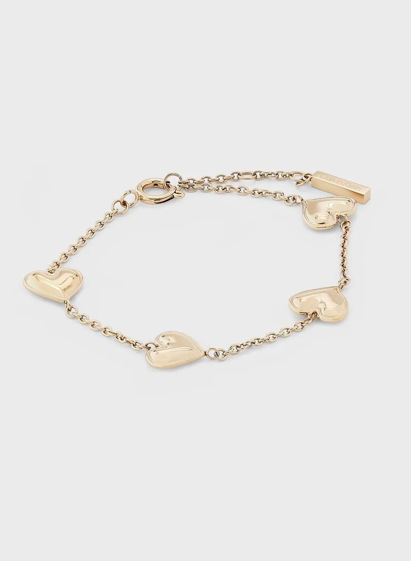 CALVIN KLEIN Ionic Gold Plated Steel Bracelet