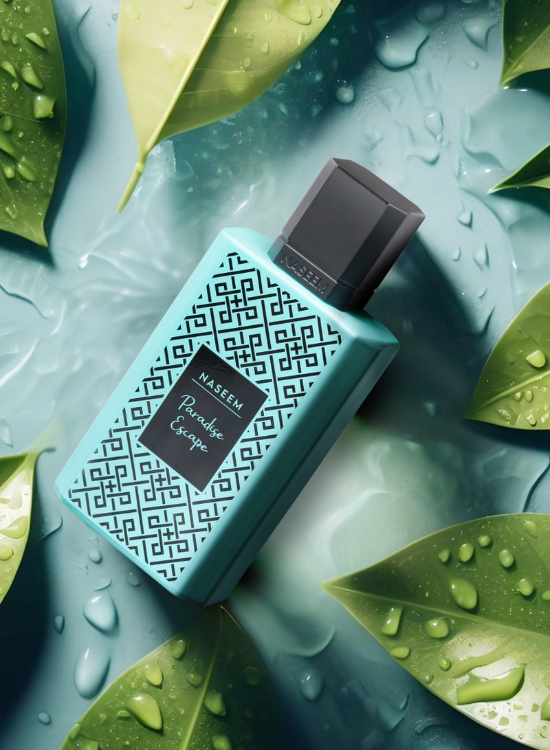 Naseem Paradise Escape Aqua Parfum 50ml | Luxury Perfume For Men & Women | Prestige Collection | Long-Lasting Fragrance | Alcohol-Free Eau De Parfum - Image 2