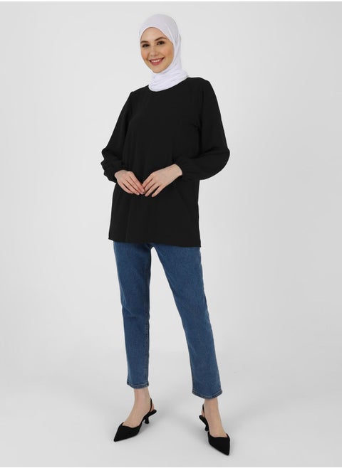 Balloon Sleeve Top