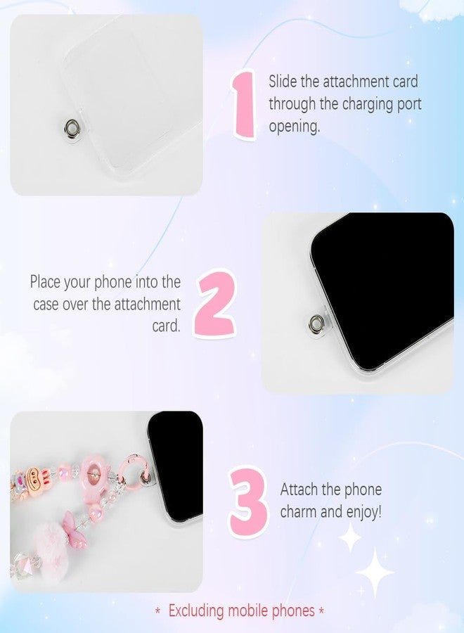 Fancyku® Phone Charms Cartoon Monsters Keychain Acrylic Beads Mobile Phone Chain Key Ring Charms Purse Accessories - Image 3