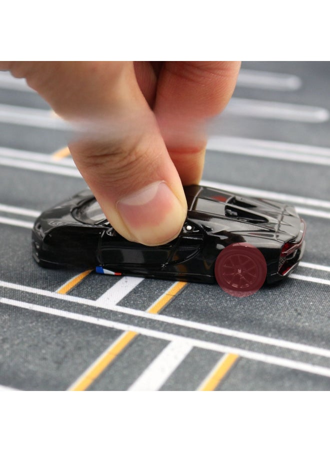 null - JKM Alloy Car Model 1:64 Bugatti Chiron Chiron Super Sports Car Shock-proof Sliding Collection Ornaments-Color:Pre-purchase Instructions - Image 1